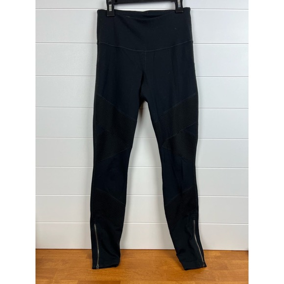 Athleta moto leggings with ankle zip - Picture 1 of 8
